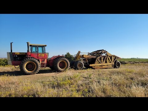 Testing the "Soil Mover" Scraper + Field Erosion Aftermath