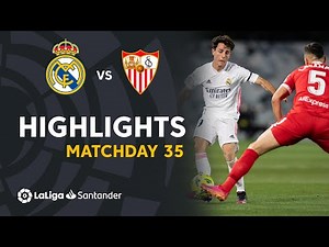 Highlights Real Madrid vs Sevilla (2-2)