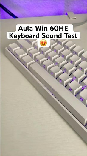 Is the Aula Win60 HE Keyboard the BEST Budget Gaming Keyboard? #peripheral #tech #shorts