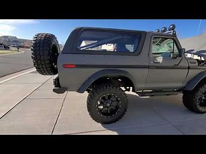 1978 Ford Bronco Custom For Sale
