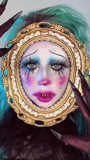 Twisted Clown Makeup Transformation by EndoMarfa