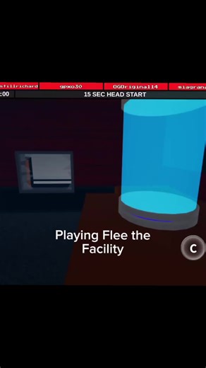 Playing Flee the Facility in First Person Mode