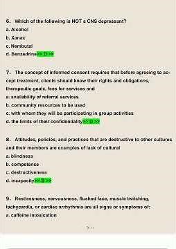 CADC Sample Exam Questions 20222023 Consisting Of 90 Questions With Verified Answers From Experts448