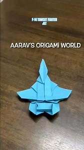 EASY PAPER FIGHTER JET F-14 TOMCAT TUTORIAL | DIY ORIGAMI FIGHTER JET STEP BY STEP TUTORIAL