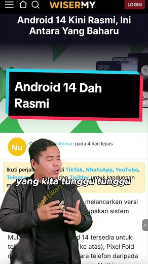 Android 14: Kemas Kini Terkini & Fitur Menarik