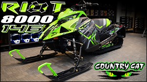 For unmatched backcountry versatility, you can't beat the Riot X. We have one left, and we can make it yours!😺 #CountryCat #ArcticCat #RiotX #Snowmobile #ForSale | Country Cat