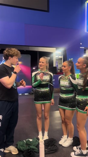 Cheerleading Team Mini Mic Interviews at Legacy