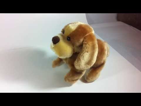 Animal Alley Toys R Us Flipping Electronic Brown Puppy Dog Robot Walks Barks 2000