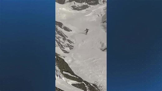 Caught on camera: Snowboarder narrowly escapes avalanche on NH’s Mount Washington
