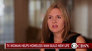 Homeless man's life changed
