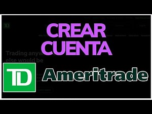 ➡️ Cómo CREAR CUENTA en AmeriTrade en 2026 || Plataforma de Inversión