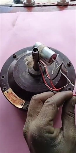 How to conection Celling fan with four wire.