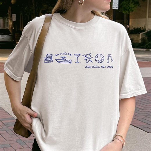 Love on the Lake Tshirts, Girls Trip, Custom Bachelorette Party Comfort Color Shirt, Camp Bachelorette, Bridal Party Shirts, Bach Club - Etsy