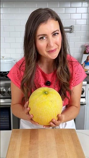 How to Cut a Melon the Right Way (Fast & Easy!) #shorts