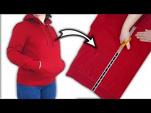 ✅ Sewing Trick: Add a Zipper to Your Hoodie and Turn the Hood into a Collar