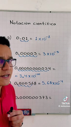 Notación Científica: Ejercicios y Tutoriales de Matemáticas