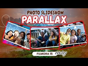 Parallax Photo Slideshow Tutorial—Filmora 15 🔥 3D Cinematic Effect (Step-by-Step)