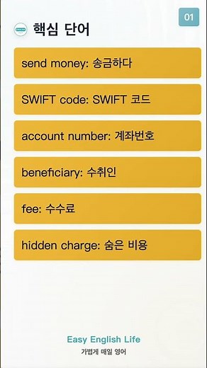 [Shorts] Learn English in 1 Minute!! Master International Transfers! SWIFT Code Tips and Hilariou...