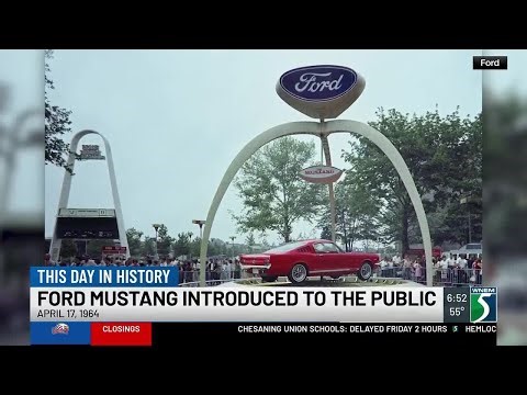 This Day in History: Ford Mustang introduced to the public