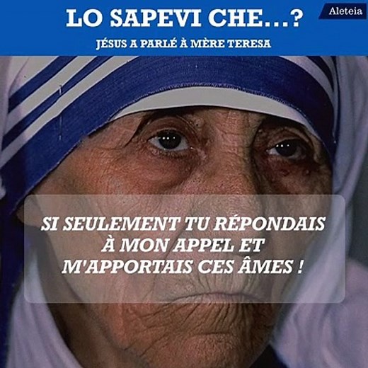 L'appel de Mère Teresa