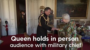 The Queen has carried out her first official engagement since she missed the Remembrance Sunday service as she met the head of the military in a face-to-face audience. | TalkTVUK