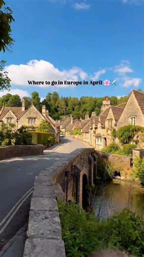 My list of some of the best places to go to Europe in April #europe #travel ￼