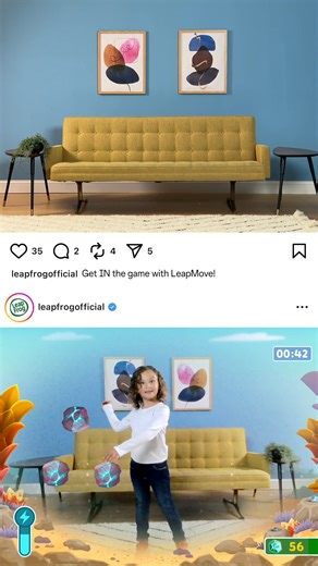 Jump into adventure! Learn through play with LeapMove.🏃 | LeapFrog USA