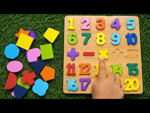 Learn Numbers 1 to 20 for Kids 🔢 | Counting Numbers 1-20 | Preschool Learning | 123 Learning