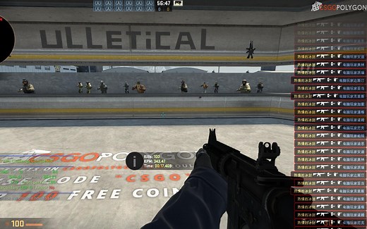 CSGO Aim_Bot20秒100个头是什么样的操作