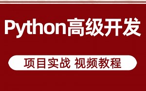 Python高级开发-项目实战视频，保姆级入门到精通