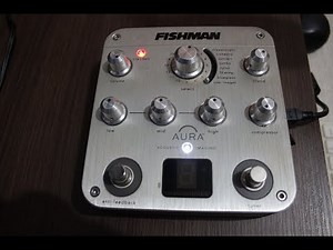 Fishman Aura Spectrum DI - como baixar as imagens para o pedal (tutorial)