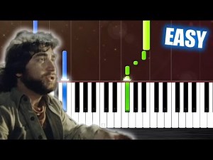 Toto - Africa - EASY Piano Tutorial by PlutaX