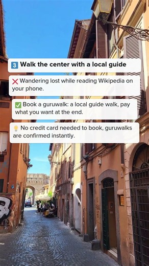 What to see in Rome | free plans worth saving