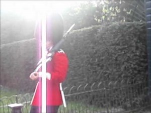 Making A London Guard Smile