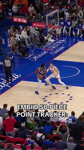 50 PTS from Embiid and a game 3 victory from the @Philadelphia 76ers‼️🔥 #NBA #playoffs #joelembiid