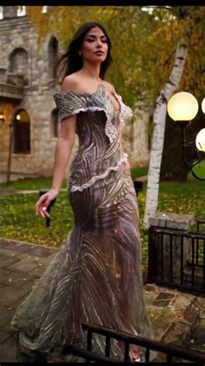 Elegant Evening Gown Fashion Walk | Luxury Style Model Showcase 2026 | Fashion Pulse #fashion