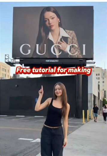 He breaks up with me and thinks he'll never see me 😏 so is me: It seems cool, the prompt left in the description 💓 ... how to create the effect of placing on the billboard of a luxury brand? how to make a photo with the effect of placing on the billboard of a luxury brand? how to create a photo of yourself on a gucci billboard? tutorial on creating a billboard effect on sunset boulevard in los angeles prompt for gemini to create the effect of placing on the billboard of a luxury brand selfie e