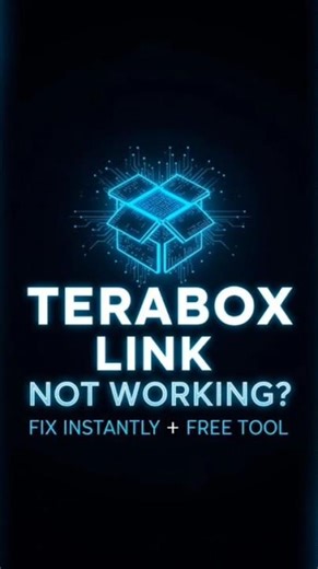 🚀 Fix TeraBox Link Not Working in Seconds | Free Download Tool!
