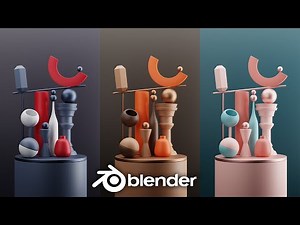 How I Use Color Palettes in Blender 2.82