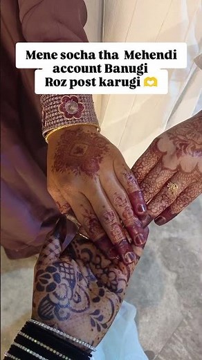 im a mehendi artist 👀🌼