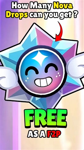 Free NOVA DROPS as F2P Player in Brawl Stars | #brawlstars #brawltalk