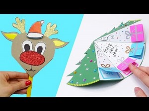 5 DIY christmas cards easy Christmas cards DIY