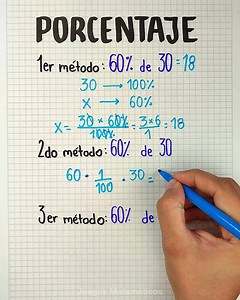3 métodos para calcular porcentajes | Juegos Matemáticos