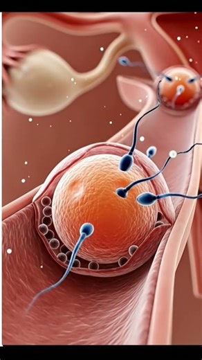 Egg Released Inside the Female Body — Stunning 3D Ovulation Visual | Gut Health Education