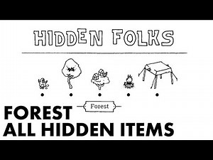 Hidden Folks - Forest: All Hidden Items and Complete Walkthrough