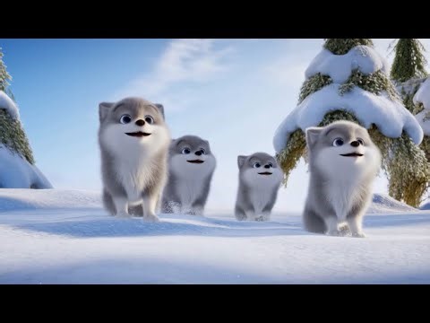 Baby Wolf Song for Kids | Fun & Energetic Children's Music with Cute Wolf Dance| Magic Kid Tunes