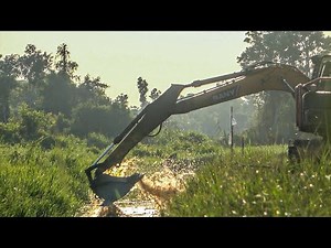 FISHING IN A DITCH THAT HAS BEEN DISTURBED BY HEAVY EQUIPMENT, THE RESULTS ARE BEYOND EXPECTED 😱
