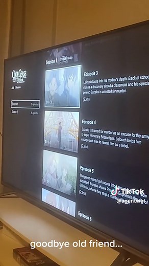 Code Geass: Lelouch of the Rebellion Leaves Netflix