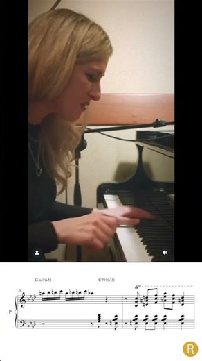 Francesca Tandoi improvises over the changes from Moanin - Transcription 🔬🎹 #piano #jazz #practice