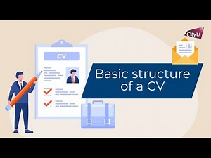 Basic structure of a CV